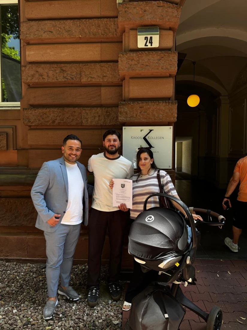 Murat und seine Familie nach der Unterzeichnung